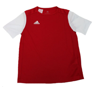 JUNGEN  T-SHIRT SHIRT ADIDAS  JUNGEN DP3230 ESTRO 19 JSY ROT WEISS Gr. 164 NEU
