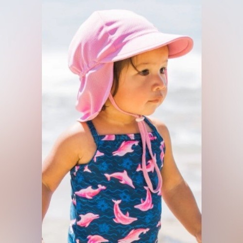 Green Sprouts Baby Sun Protection Hat - UPF 50+ Flap Hat For Boys & Girls