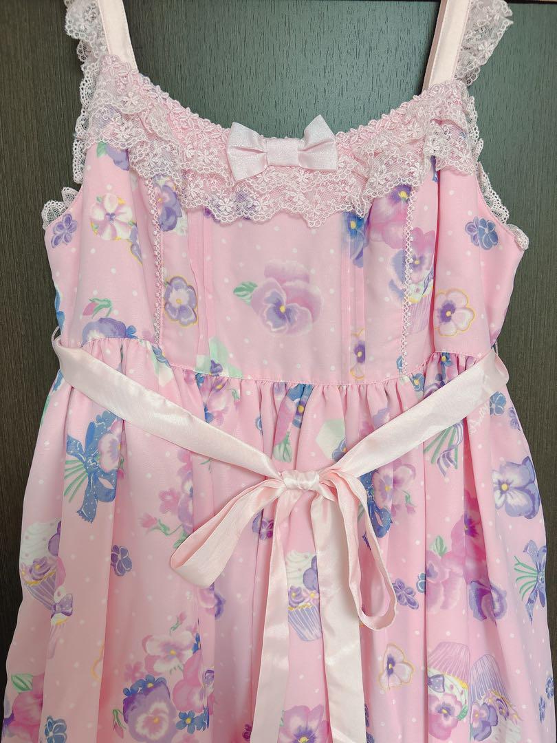 Angelic Pretty Sweetie Violet JSK pink first edition | eBay
