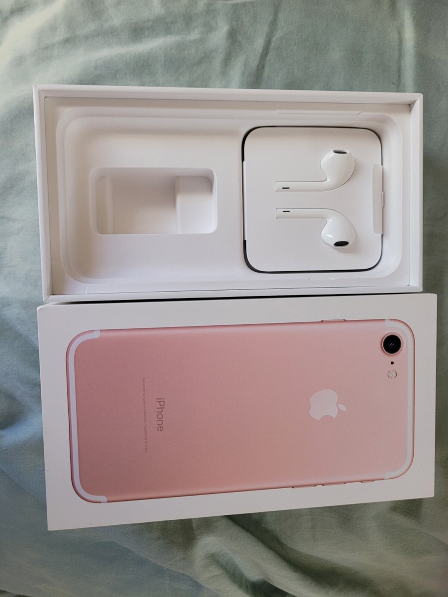 Apple iPhone 7 - 128GB - Rose Gold A1778 - AS IS CRACKED SCREEN