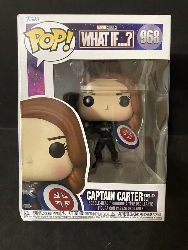 Funko Pop What If Captain Carter 968