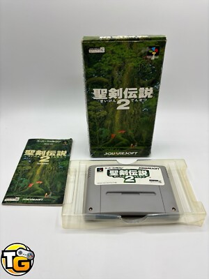 SNES Spiel - Secret of Mana / SeiKen Densetsu 2 (Jap Import) OVP *Guter Zustand*
