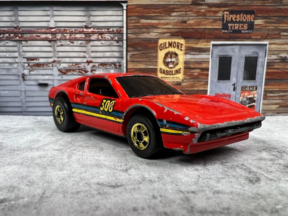 🇮🇹🇮🇹Vintage 1977 Hot Wheels Ferrari 308 Red Diecast Hong Kong C12🇮🇹🇮🇹 - Image 3 of 4