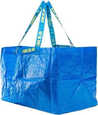 IKEA FRAKTA Carrier bag, large, blue, Set of UK