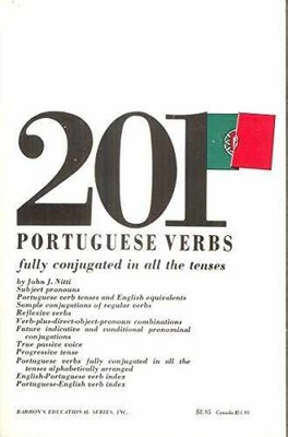 201 Portuguese Verbs Fully Conjugated - Paperback, by Nitti John J. - Acceptable
