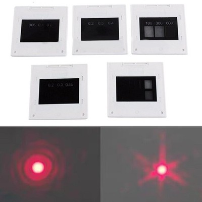 Kunststoff Rund Interferenzgitter Set für Erziehungswissenschaft Kits