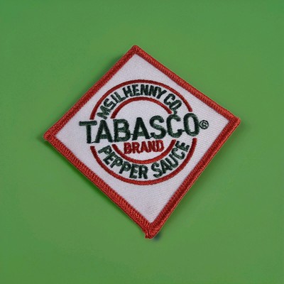 Tabasco Sauce Logo Patch - Factory Tour Souvenir Avery Island Louisiana