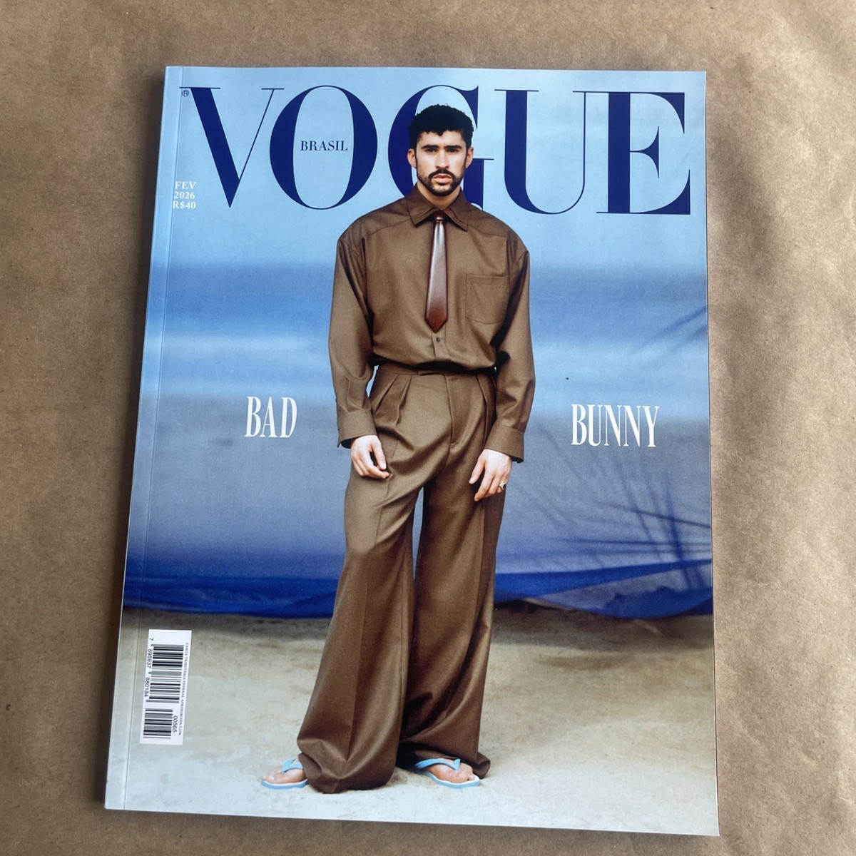 VOGUE BRAZIL February 2026 BAD BUNNY SUPER BOWL 60 LIMITED EDITION
