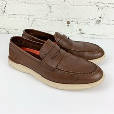 Cole Haan Grand Ambition Penny Loafer Dark Coffee Brown Leather Slip On 10M