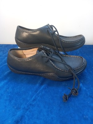 Clarks Active Air Ladies Shoes Black size D VGC UK