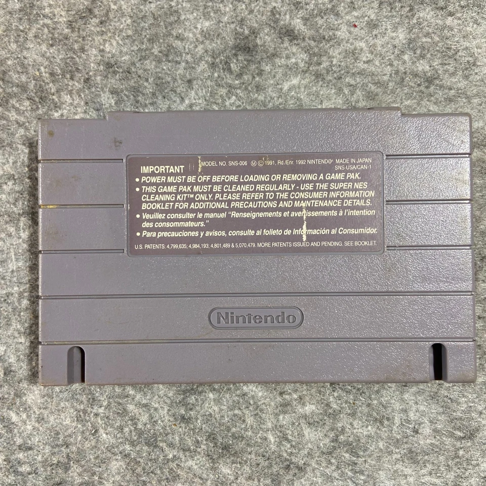 True Lies (Super Nintendo Entertainment System, 1995) Free Shipping Tesed - Image 2 of 3