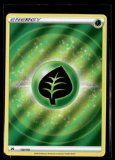 Pokemon TCG Crown Zenith #152/159 Grass Energy (Texture Full Art)