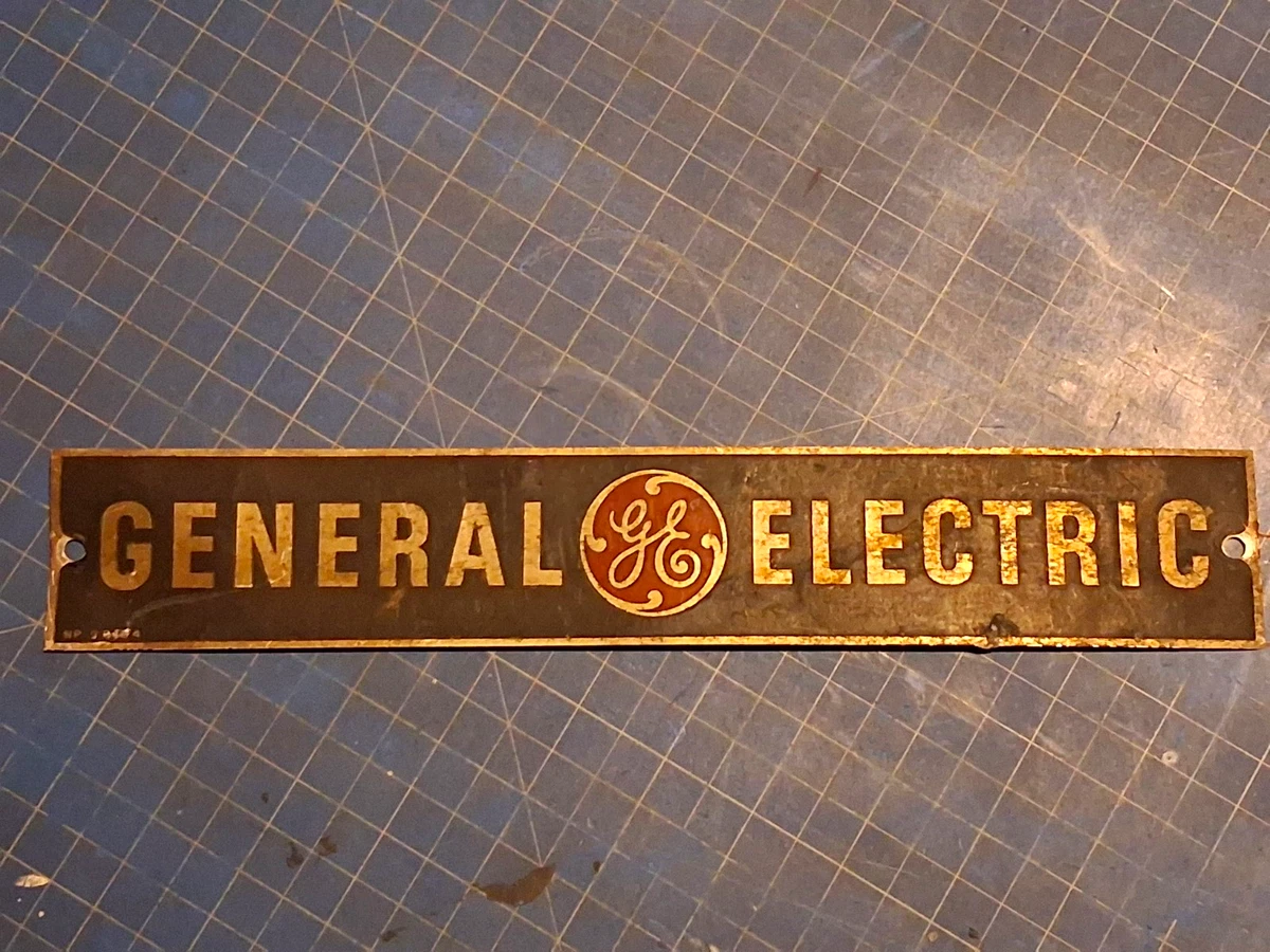 50's ヴィンテージ サイン 看板 GENERAL ELECTRIC ホーロー general electric sign products for sale | eBay