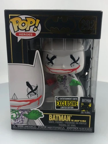 Funko POP! Heroes DC Comics Batman The Joker is Wild #292 DAMAGED BOX