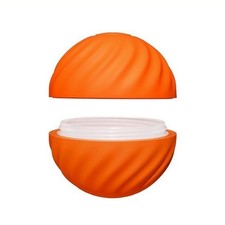 Gravity Jump Ball Toy Replacement Shell TPR Diameter 52mm Dog Plaything Orange