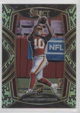 2020 Panini Select Green & Black Snakeskin Prizm 2/2 Antonio Gandy-Golden fc1
