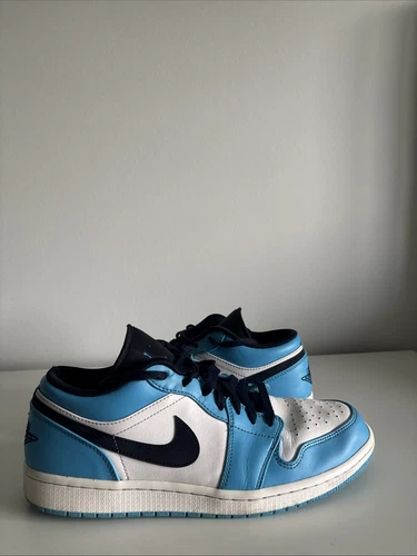 Nike Jordan 1 Low University blu (UNC) 2021 TAGLIA UK 10