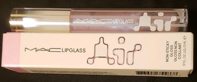 M·A·C Lipglass Air Lip Gloss 230 Frozen Pink Shimmer Non-Sticky 0.17 oz