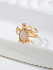 Multicolor Turtle Ear Cuff Clip-On Earring For Women One Size
