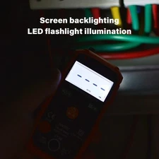 Digital Multimeter Transistors Tester Electrical NCV Test Meter TrueRMS