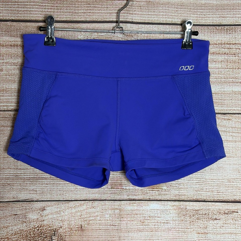 Lorna Jane Bike Shorts ~ Size M Women's ~ Purple Short Leggings