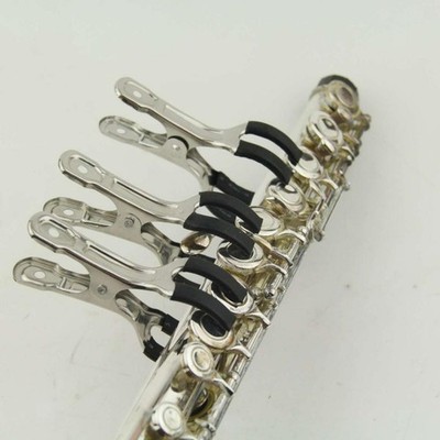 6 Stck. Langlebig Klarinette Reparatur Einzug Clip Praktische Werkzeuge Teile