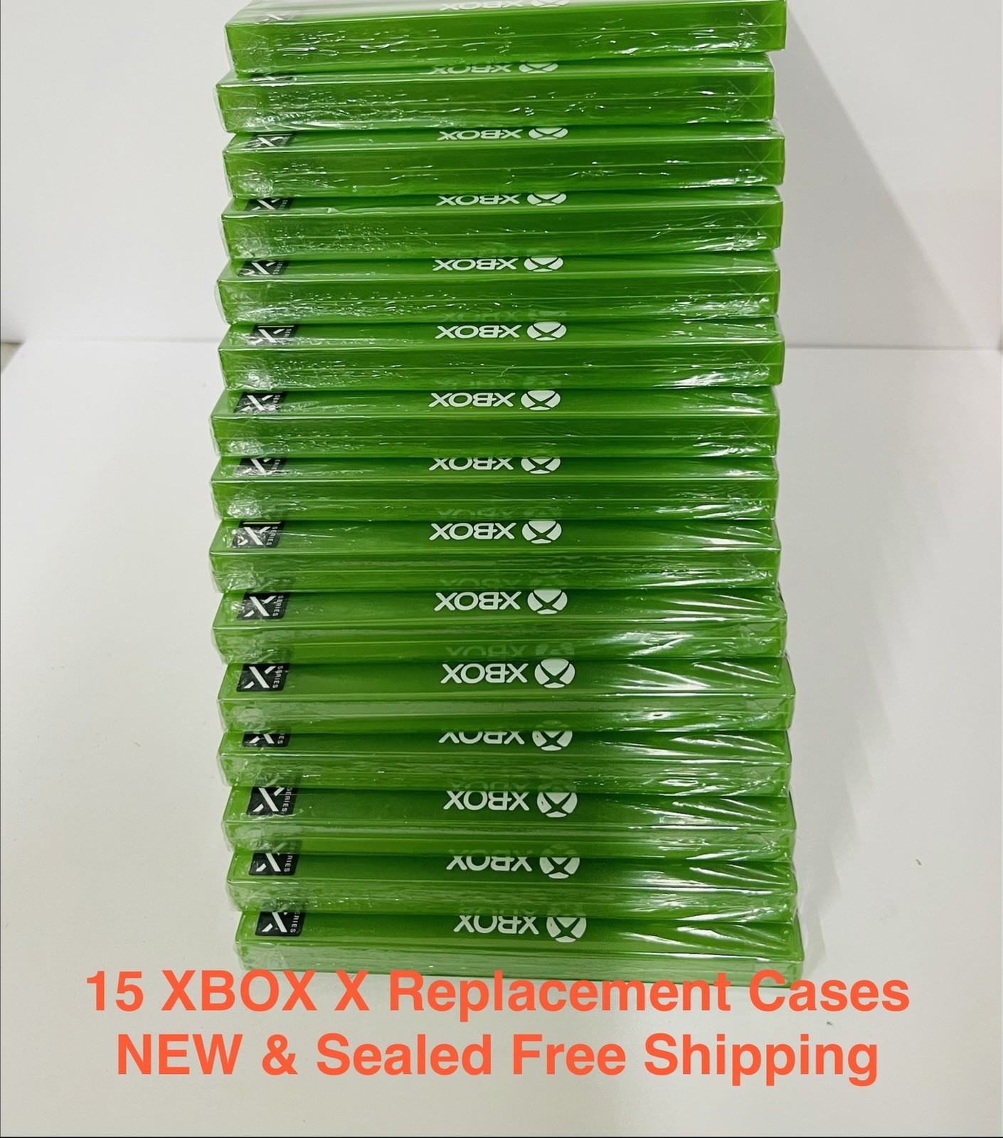 15 CONFEZIONI AUTENTICHE Microsoft Xbox Series X custodie di ricambio gioco XSX XBSX NUOVE