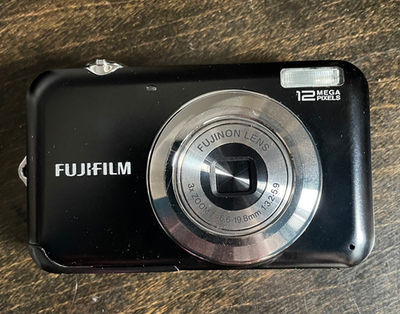 Fujifilm FinePix J Series J40 12.2MP Digital Camera - Black