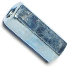 5-Piece 10-32 Coupling Nuts Fine Thread Extended Hexagon Rod Connector