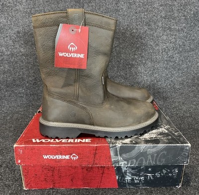 Wolverine Floorhand Waterproof 10'' Wellington Soft Toe Boot Men s Size 10