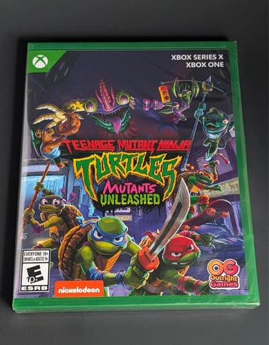 TMNT Teenage Mutant Ninja Turtles Mutants Unleashed Xbox Series X New Sealed