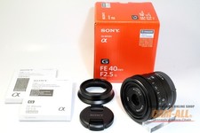 Sony FE 40 mm F/2.5 G Lens For α E-Mount Full-Size **MINT** Condition