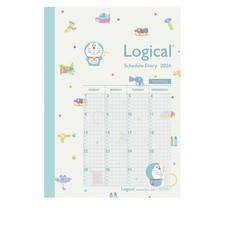 Doraemon 2026 Logical Schedule diary B6 Monthly Planner Notebook