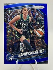 2025 Panini Prizm WNBA #8 Napheesa Collier Blue Velocity Prizms 1