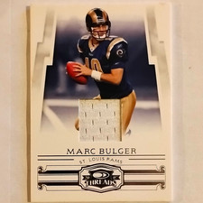 2007 Donruss Threads Marc Bulger Rams Jersey Footballs Mem #49 /250