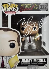 🔥Funko Pop! Television: (Rare) Jimmy Mcgill #322 Signed Bob Odenkirk W/COA!🔥