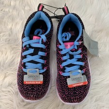 Danskin Now black multicolor mesh shoes size 2