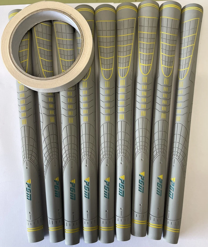 JLGOLF Neu 13er Set grau Webdesign Herren Standard Golf Griffe Band