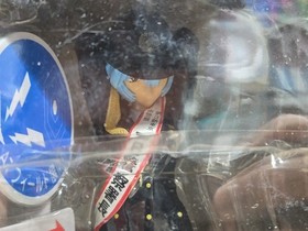 Neon Genesis Evangelion Extra Figure Police Asuka Rei set SEGA Sealed Box Flaw*