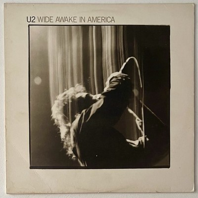 U2 - WIDE AWAKE IN AMERICA- 12  Vinyl Lp (1985) ISLAND RECORDS 90279-1-A