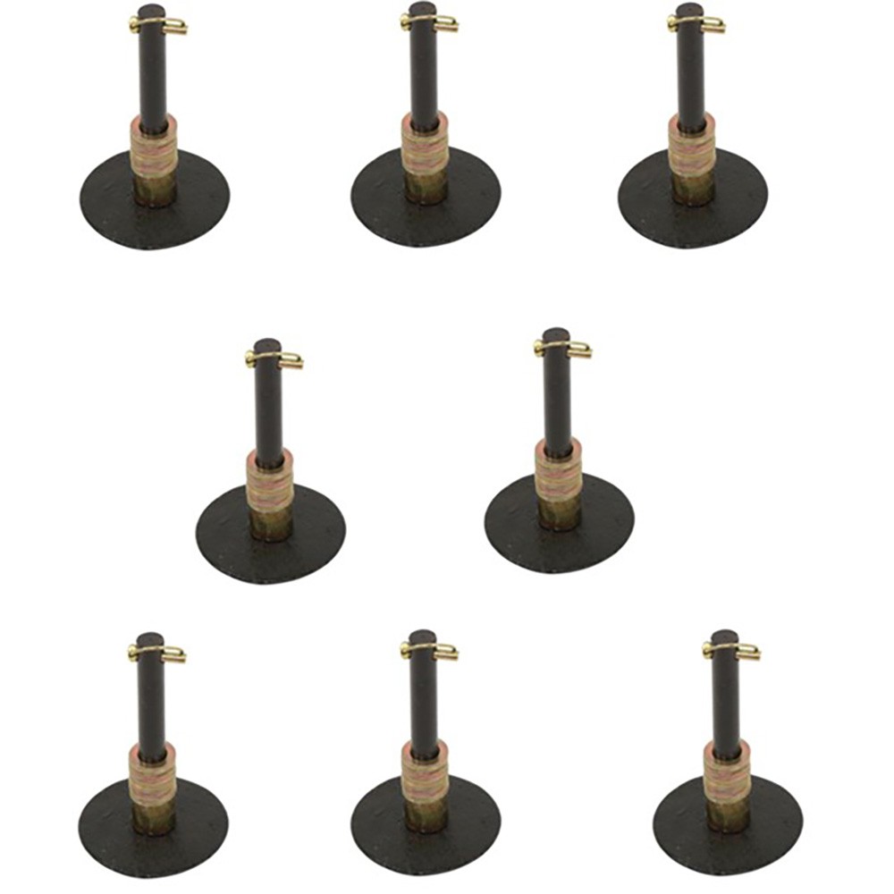 Qty 8: Heavy Duty Snow Plow Shoe Assembly  Fits Blizzard Replaces 49071