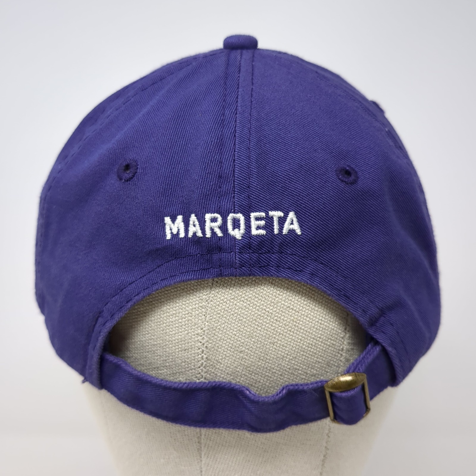 Marqeta Slideback Hat Solid Purple One Size Adjus… - image 6