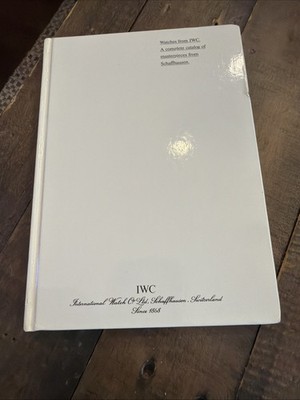 Catalog International Watches Co Catalog - IWC - Vintage 1989 - Collectors