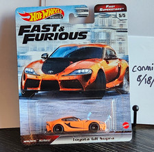 Hot Wheels Fast Superstars Fast & Furious Toyota GR Supra Orange