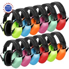 Amylove 12 Pcs Kids Ear Protection Noise Cancelling Headphones Ear Muffs Bulk