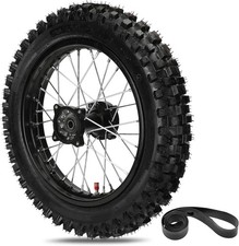 14'' Rear Wheel 90/100-14 3.00-14 Dirt Bike Tire Rim For CR80R CR85R CRF125F