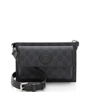 Sac ceinture poche à rabat Gucci GG Supreme