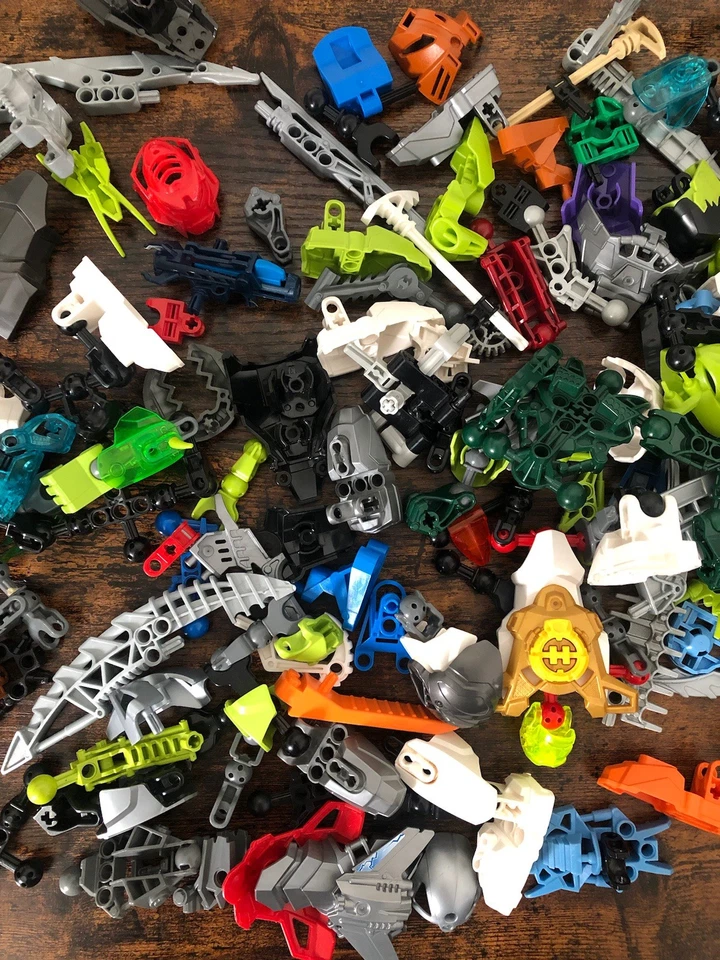 乐高大量 Bionicle & Hero 工厂零件和零件。 — 第 3/4 张图片