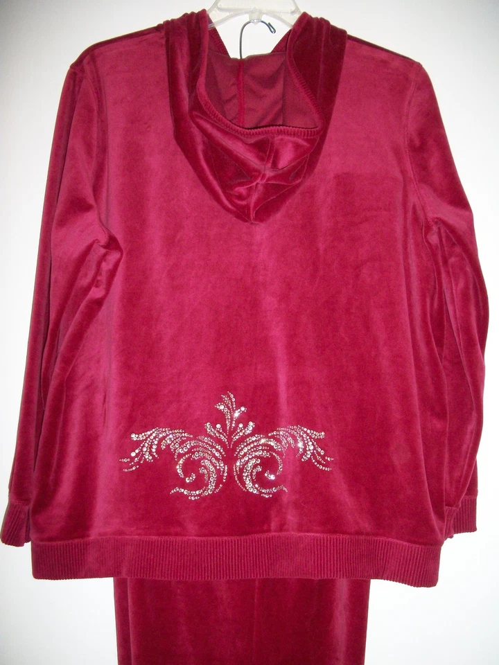 ЖЕНСКИЙ РАЗМЕР 20W / 22W БАРХАТА/ВЕЛЮР 2 ИЗДЕЛИЯ БРЮКИ НАРЯД COVINGTON НОВЫЙ С ЯРЛЫКАМИ - Изображение 4 из 4