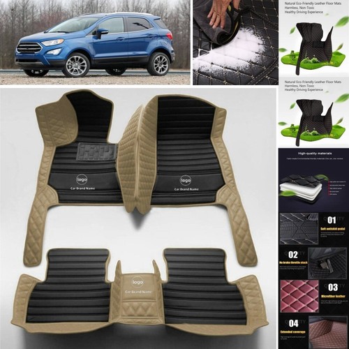 For Ford Ecosport Explorer Mustang Mach-E Car Floor Mats Custom Pads Waterproof - Imagen 17 de 34